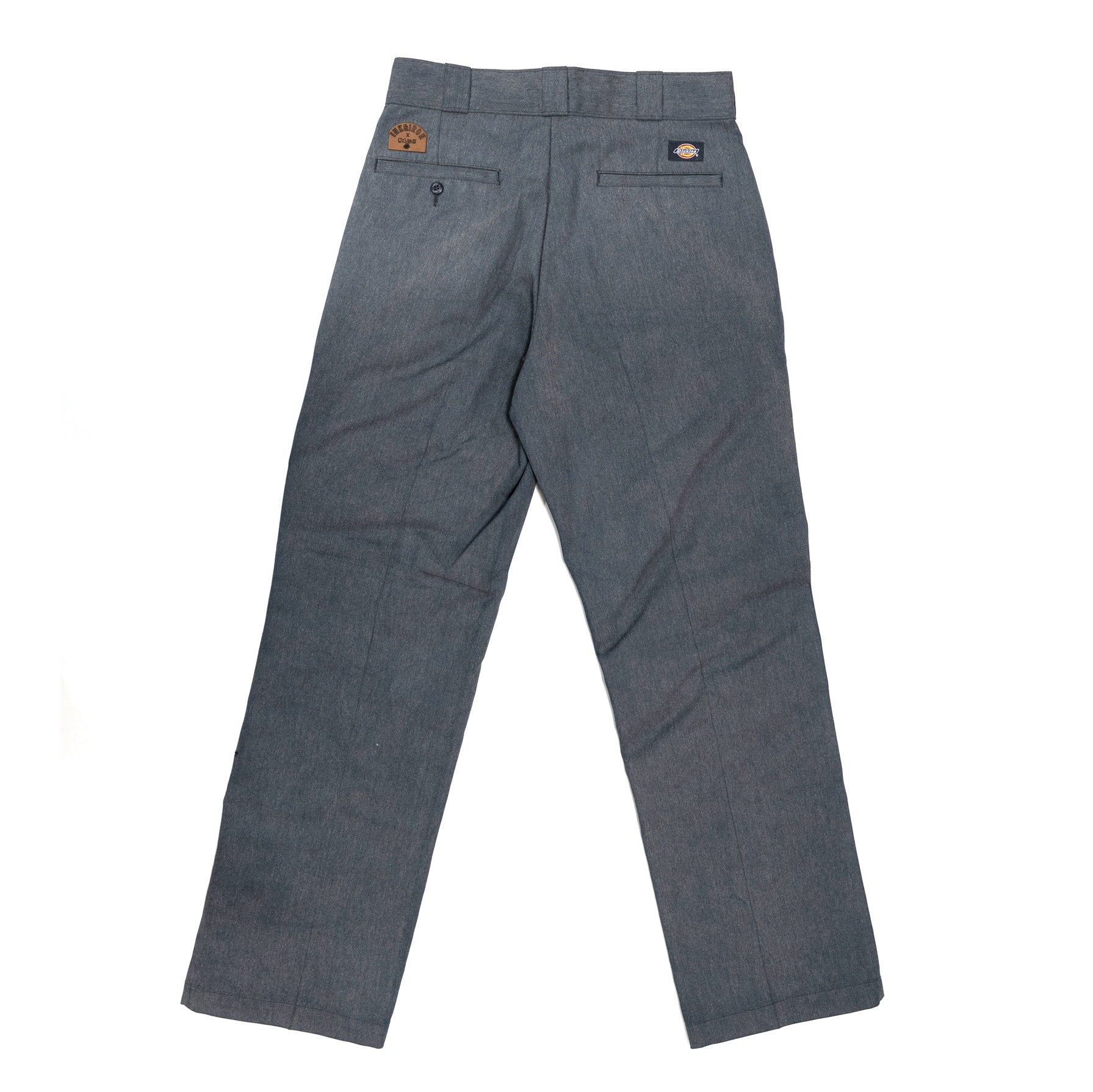 Embroidered Dickies Work Pant - Bleached Blue