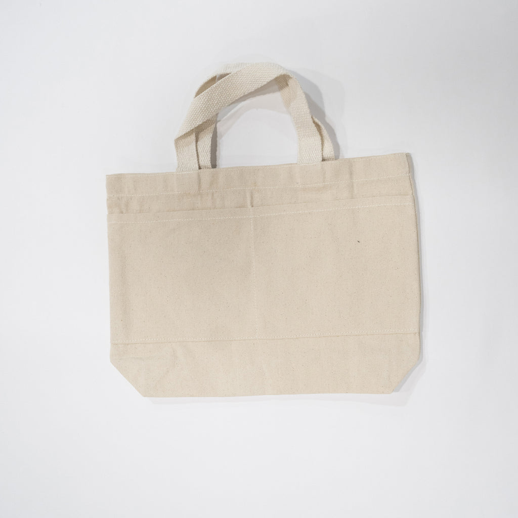 Small Canvas Tote Bag - Blue Devil