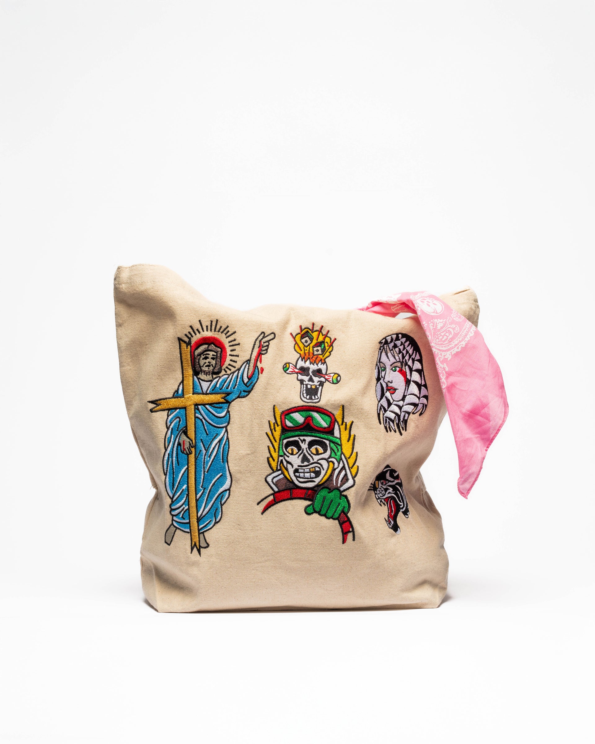 Canvas Tote Bag - Jesus Take The Wheel