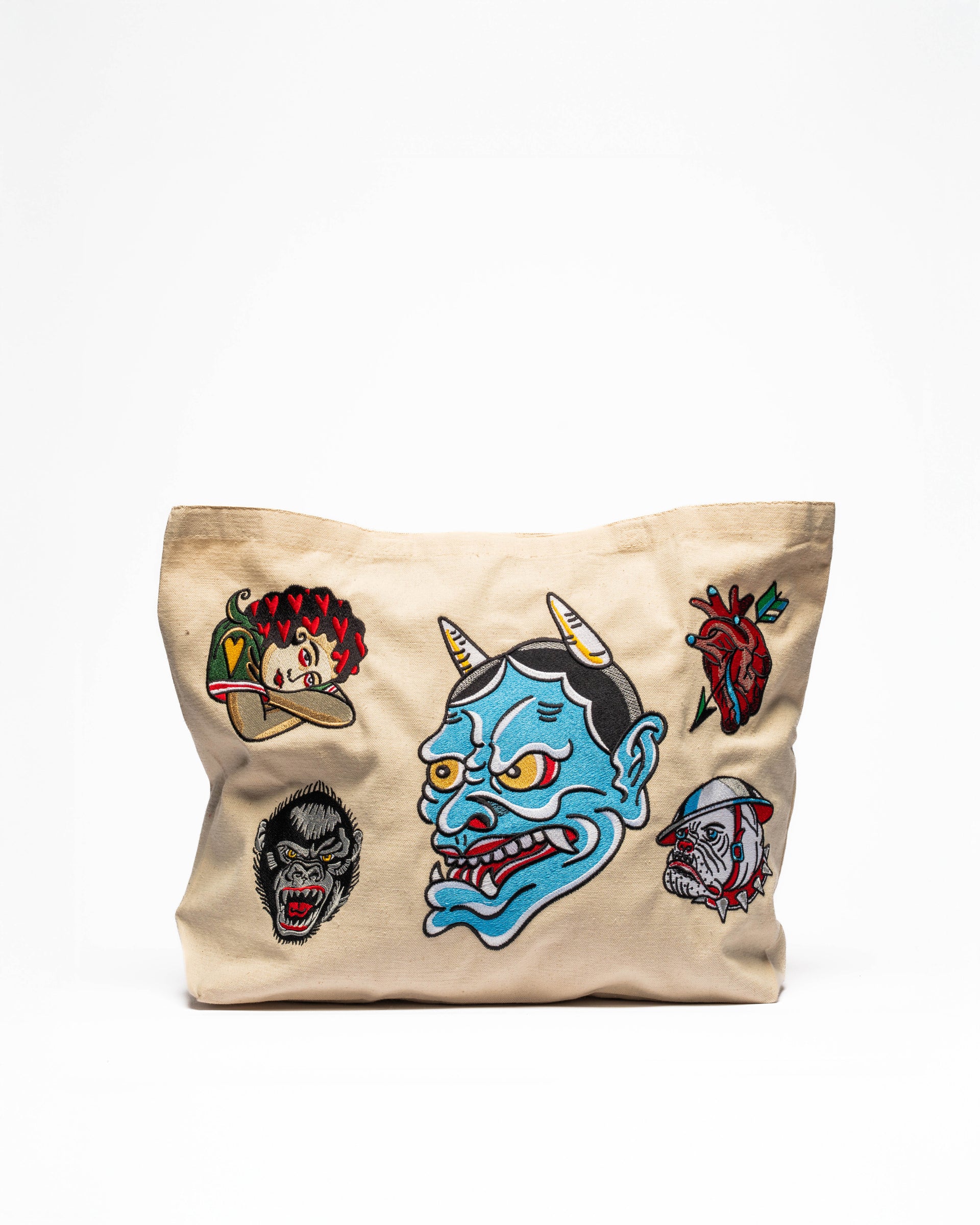 Canvas Tote Bag - Devil May Care